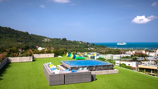 Villa Enjoy Rooftop lounge