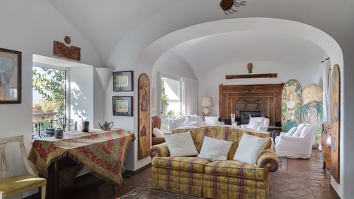 Villa Era Amalfi Coast Salon