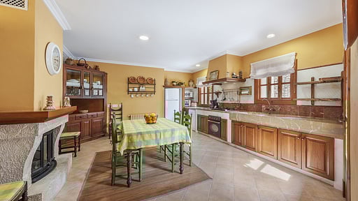 Villa Es Barracar Kitchen