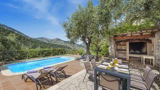 Villa Es Barracar Dining area
