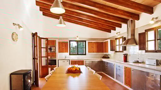 Villa Es Bosquet Кухня