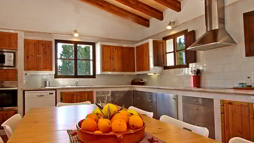 Villa Es Bosquet Кухня