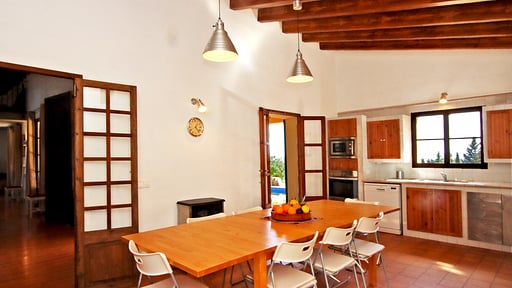 Villa Es Bosquet Кухня