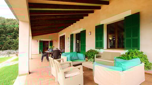 Villa Es Bosquet Терраса/веранда