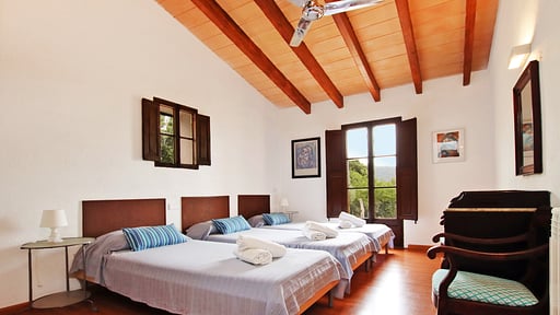 Villa Es Bosquet Спальня 3