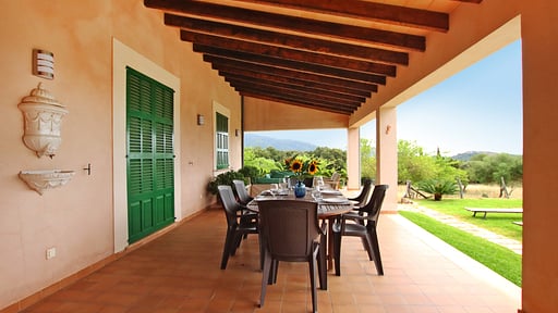 Villa Es Bosquet Обеденная зона