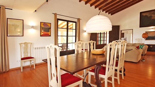 Villa Es Bosquet Обеденная зона