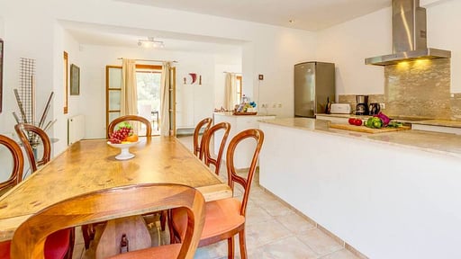 Villa Comella Eethoek