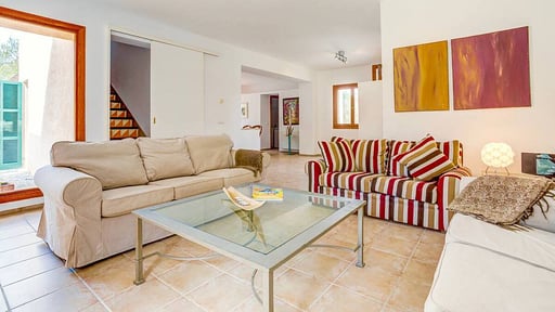 Villa Comella Woonkamer