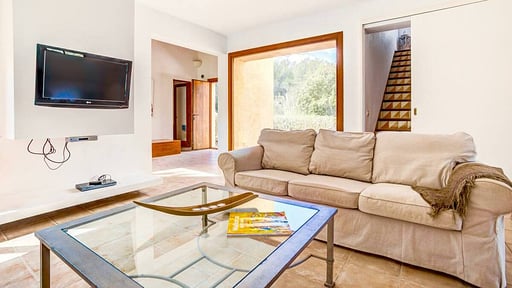 Villa Comella Woonkamer