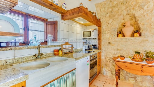 Villa Es Fangar Cocina