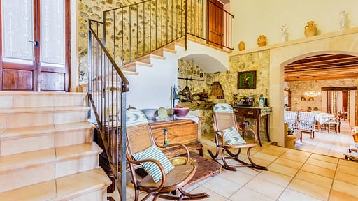 Villa Es Fangar Salón