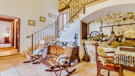 Villa Es Fangar Salón