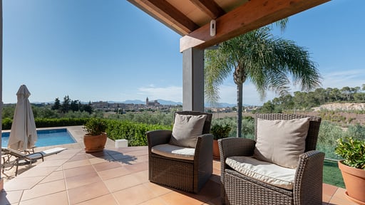 Villa Es Flavo Terrace/Veranda