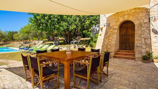 Villa Es Garrover Terrasse