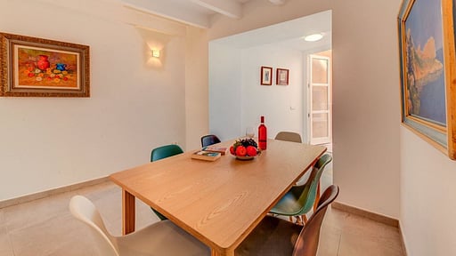 Villa Es Mirador Campanet Dining area
