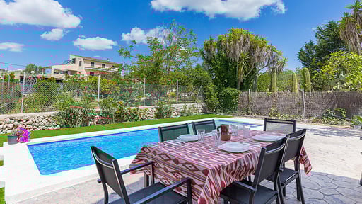 Villa Es Moli de Can Torres Terrasse/Veranda