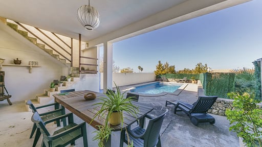 Villa Es Pla Terrazza/Veranda