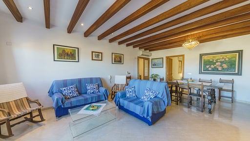 Villa Es Pla Soggiorno