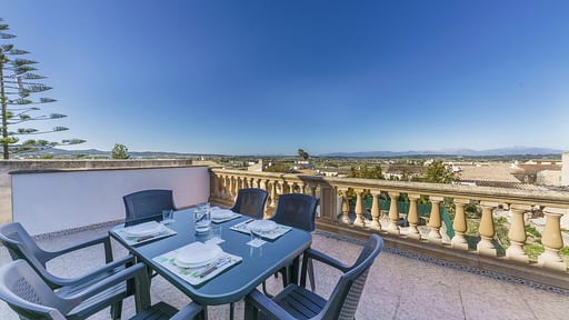 Villa Es Pla Terrazza/Veranda