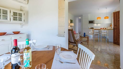 Villa Es Povet Dining area