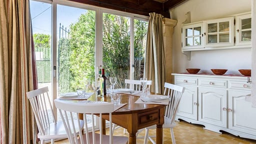 Villa Es Povet Dining area