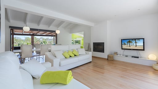 Villa Es Puig Xacons Гостиная