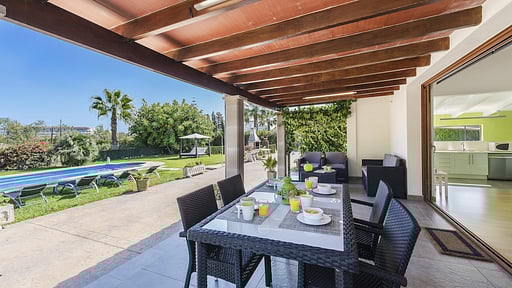 Villa Es Puig Xacons Терраса/веранда