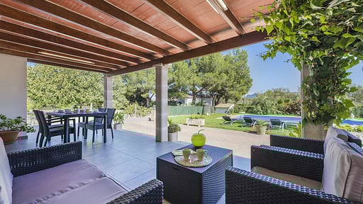 Villa Es Puig Xacons Терраса/веранда