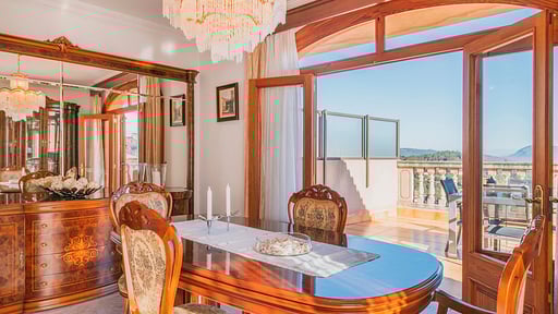 Villa Es Puig Обеденная зона 1