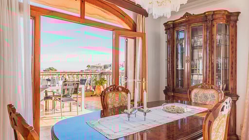 Villa Es Puig Обеденная зона 1