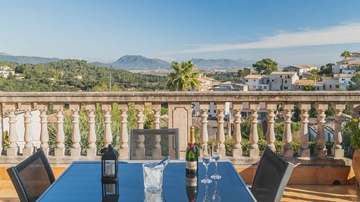 Villa Es Puig Терраса/веранда