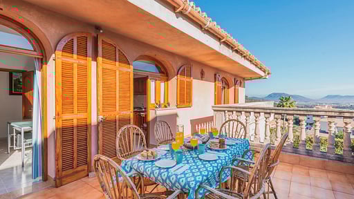 Villa Es Puig Терраса/веранда