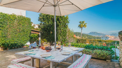 Villa Es Puig Терраса/веранда