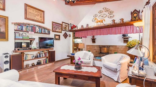 Villa Es Refugi Living room