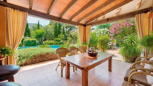 Villa Es Refugi Terrace/Veranda