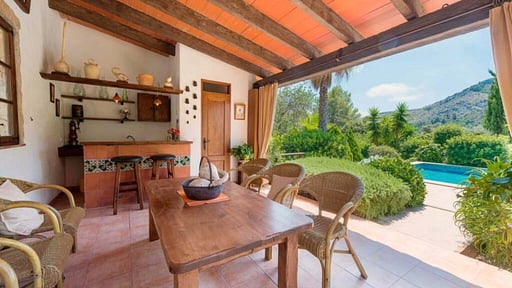 Villa Es Refugi Terrace/Veranda