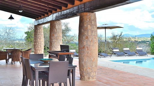 Villa Es Turonet Dining area