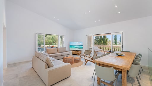 Villa Es Vila Dining area