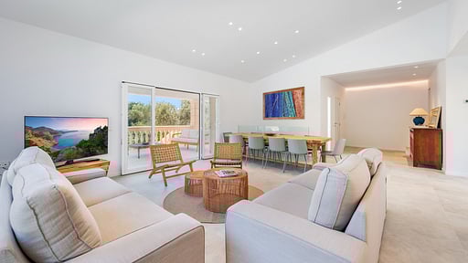 Villa Es Vila Living room