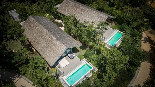 Villa Escape 1 Drone pictures
