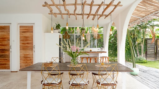 Villa Es Cavallet Finca Dining area