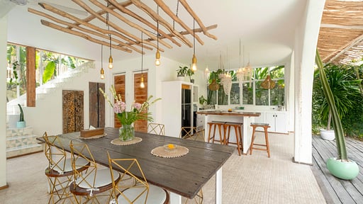 Villa Es Cavallet Finca Dining area