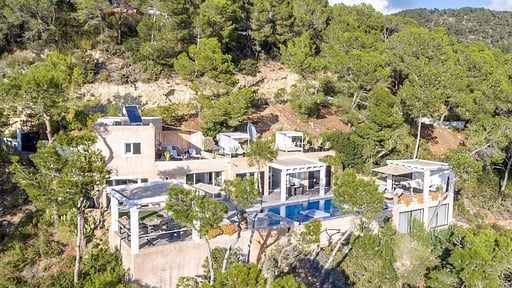 Villa Escondida Drohnen-Bilder