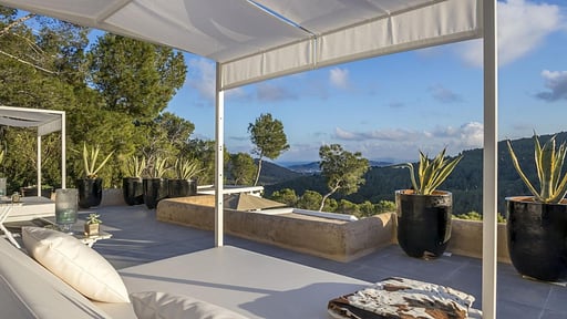 Villa Escondida Terrasse/Veranda
