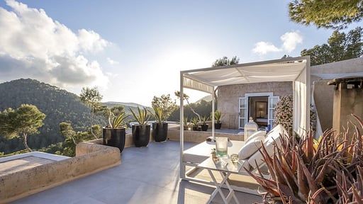 Villa Escondida Terrasse/Veranda