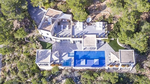 Villa Escondida Drohnen-Bilder