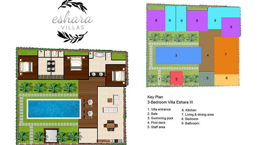 Villa Eshara 5 Floor plan