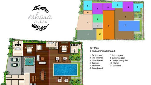 Villa Eshara 1 Floor plan