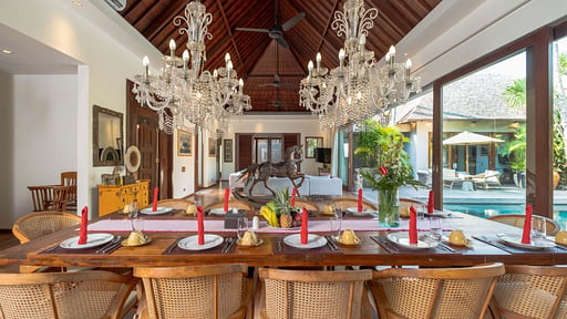 Villa Eshara 1 Dining area